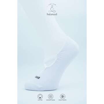 Stylish Non-Grip Yoga & Pilates Socks - 3 Pack Set