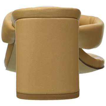 The Drop Women's Anderson Padded Thong High Heeled Sandal, Doe Tan, 6.5