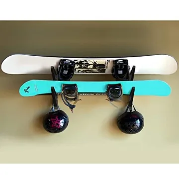 Poskad Snowboard Wall Mount Rack for Stylish Gear Storage