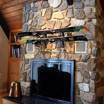 Poskad Snowboard Wall Mount Rack for Stylish Gear Storage