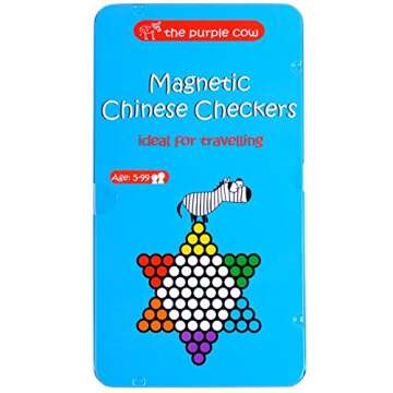 Travel Size Magnetic Chinese Checkers Game for All Ages