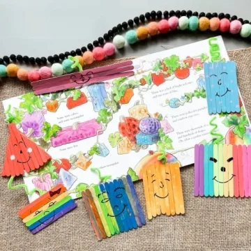 WISYOK 240 Pcs Colored Popsicle Sticks for Creative Crafts