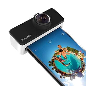 PanoClip 360° Lens for iPhone X & XS - Capture & Share