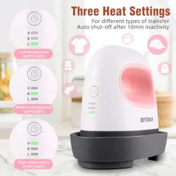 Mini Heat Press for Easy Crafting - Portable and Efficient