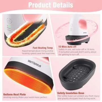 Mini Heat Press for Easy Crafting - Portable and Efficient