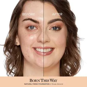 Too Faced Born This Way Natural Finish Longwear Liquid Foundation | Medium-To-Full Coverage | Hydrat...