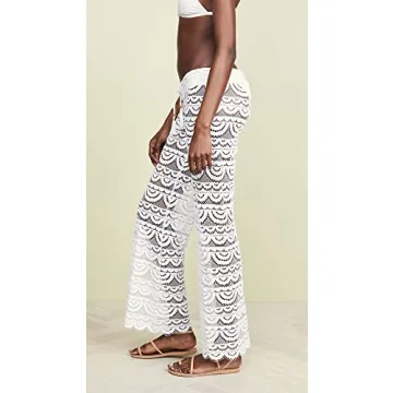 Stylish PilyQ Women's Water Lily Malibu Lace Cover Up