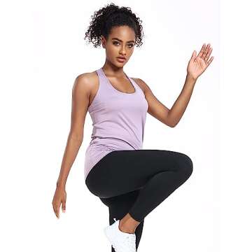 TELALEO 5 Pack Women's Workout Tank Tops - Activewear