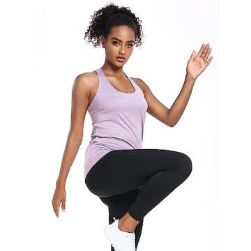 TELALEO 5 Pack Women's Workout Tank Tops - Activewear