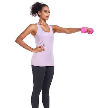 TELALEO 5 Pack Women's Workout Tank Tops - Activewear