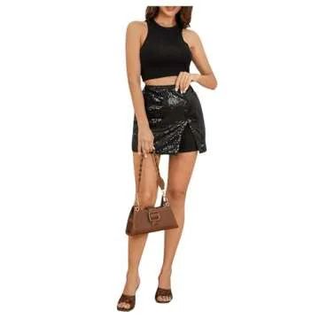 Stylish Glitter Skorts for Parties and Festivals