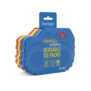 Bentgo Buddies Ice Packs for Kids Lunch Boxes and Bags