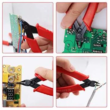 BS-8109 Soft Wire Cutter - Precision Flush Cutter for Crafts