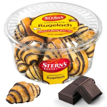 Stern’s Bakery Chocolate Rugelach Pastries | Delectable Kosher Treats for Any Event