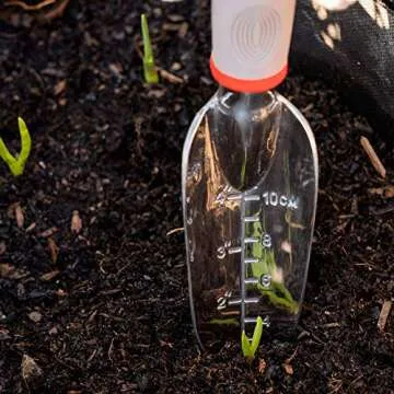 NEIKO 61090A 8 Pc Garden Tool Set, Heavy Duty Gardening Tool Set for Home Garden Planting, Includes Gardening Tool Set Bag for Gardening, Hand Gardening Tools for Women and Men, Gardening Tool Kit,Grey and Red