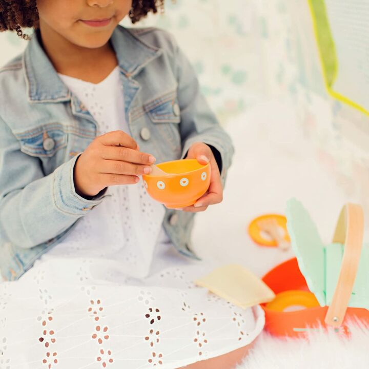 DJECO Picnic Basket Set for Kids - Creative Play