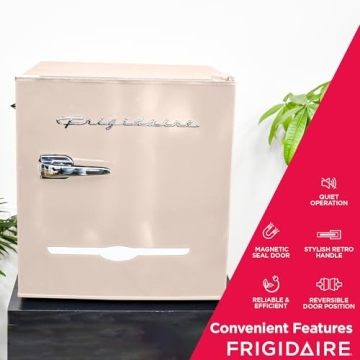 Frigidaire Retro Mini Fridge 1.6 cu ft Stylish & Functional