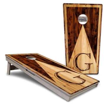 Premium Wedding Letter Design Cornhole Set for Events