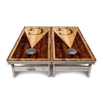 Premium Wedding Letter Design Cornhole Set for Events