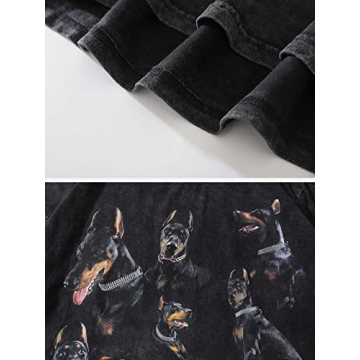 Aelfric Eden Oversized Doberman Graphic Tee – Style & Comfort