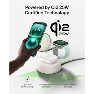 Belkin 3-in-1 MagSafe Charger for iPhone 17 and More