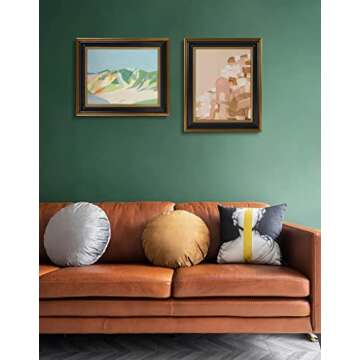 Space Art Deco 11x14 Picture Frame with Real Glass