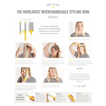 Drybar Mixologist Styling Iron 3-in-1 Hair Tool