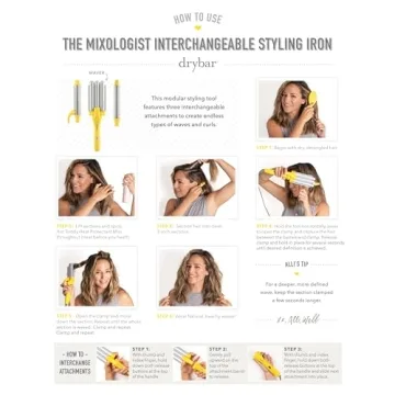 Drybar Mixologist Styling Iron 3-in-1 Hair Tool