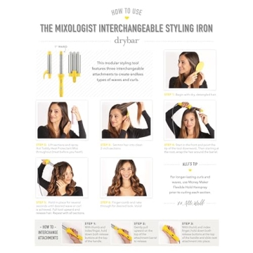 Drybar Mixologist Styling Iron 3-in-1 Hair Tool