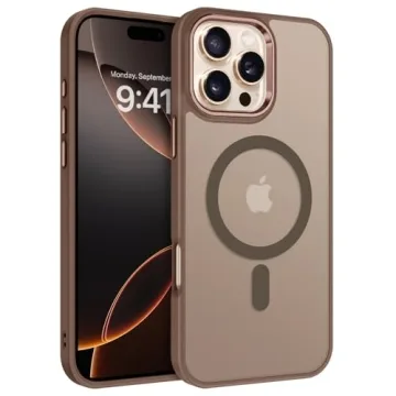 BENTOBEN for iPhone 16 Pro Case [Compatible with Magsafe] Magnetic Matte Phone Case iPhone 16 Pro Tr...