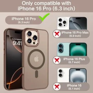 BENTOBEN iPhone 16 Pro Case Compatible with MagSafe