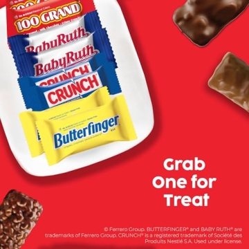 Halloween Fun Size Assorted Candy Bars - 80 Count