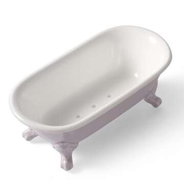 Charming NEWHENGS Clawfoot Soap Dish for Your Home