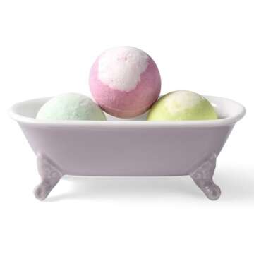 Charming NEWHENGS Clawfoot Soap Dish for Your Home