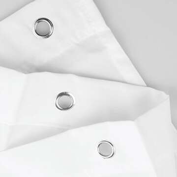 Elegant 48 x 72 Inch Herringbone Shower Curtain in Grey