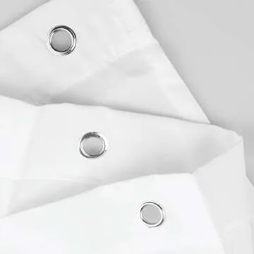 Elegant 48 x 72 Inch Herringbone Shower Curtain in Grey