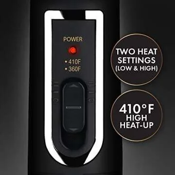 Hot Tools Men's Beard Straightener Brush for Perfect Grooming