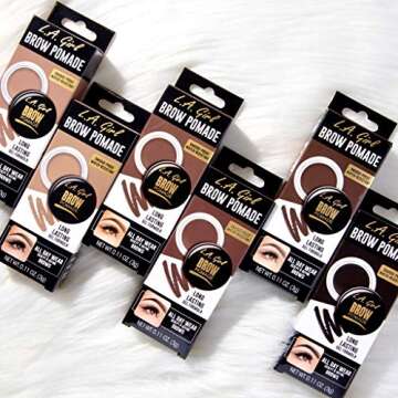 L.A. Girl Brow Pomade, Dark Brown GBP365