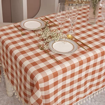 Midsummer Breeze Buffalo Plaid Tablecloth for Any Occasion