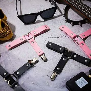 Adjustable Heart Garter Belts for Stylish Women