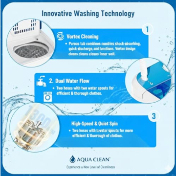 Omelaza Portable Washing Machine Twin Tub Combo 18 lbs