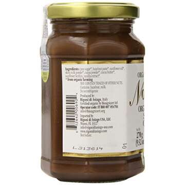 Delicious Rigoni Di Asiago Nocciolata Hazelnut Spread, 9.52 Oz