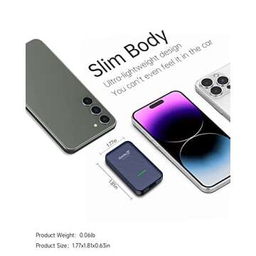 2023 Carlinkit 4.0 Adapter - Wireless CarPlay & Wireless Android Auto for OEM Factory CarPlay Cars, Fast Connect, Plug & Play, 2 in 1 No Delay, Built in CarPlay