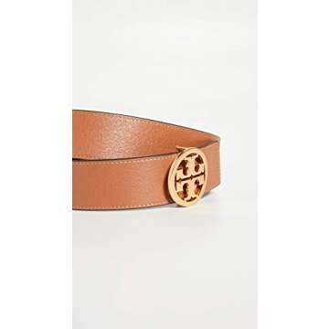 Tory Burch Women's 1.5" Miller Reversible Belt