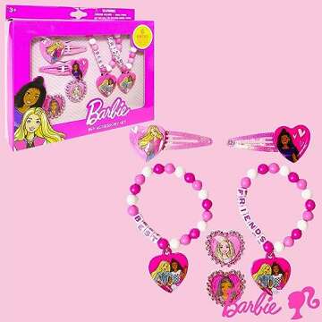 LUV HER Barbie 6 Piece Jewelry Set - Magical Fun for Girls