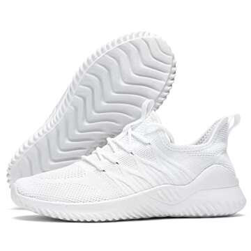 Kvovzo Women's Light Slip-on Sneakers for Gym & Casual Wear