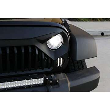 iJDMTOY LED Turn Signal Lamps for Jeep Wrangler 2007-17