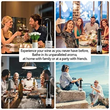 Electric Wine Aerator One Touch Aeration USB Charging