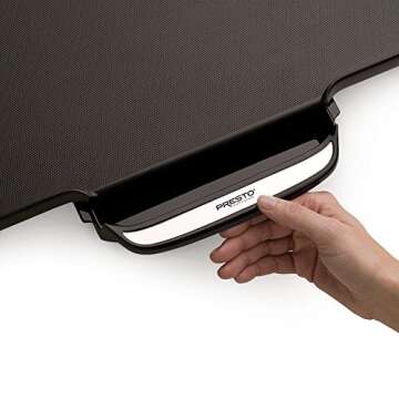 Presto 22-Inch Electric Griddle with Removable Handles