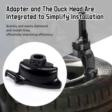 Atesilor Manual Tire Changer Duck Head Kit, Universal Tire Mounting and Dismounting Tools, Tire Removal Accessories, Duck Head Tire Changer for Car Wheel Changing